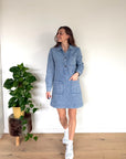 Nina dress Mid blue