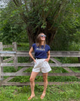 Lucie white short