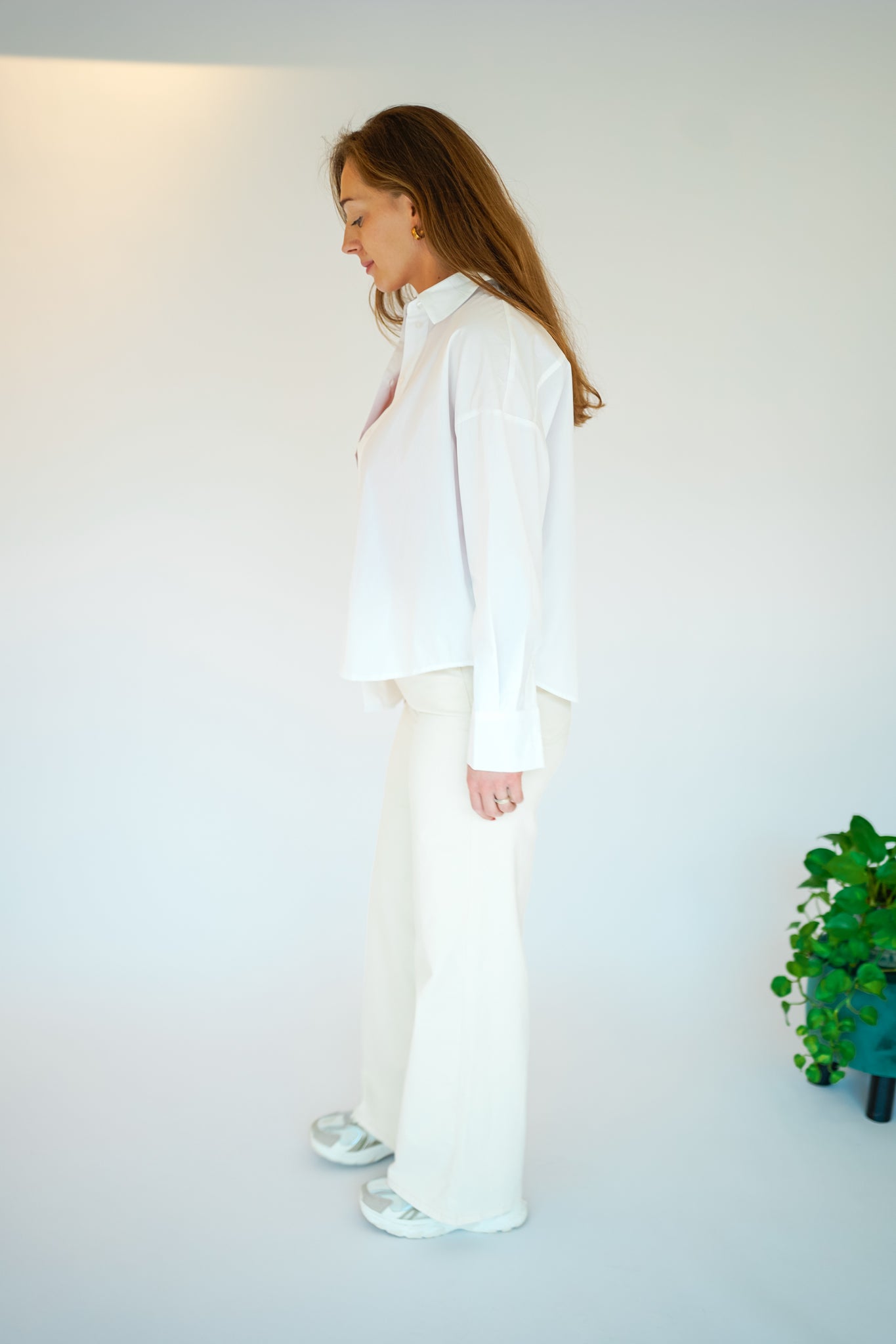 Onli suzi shirt white