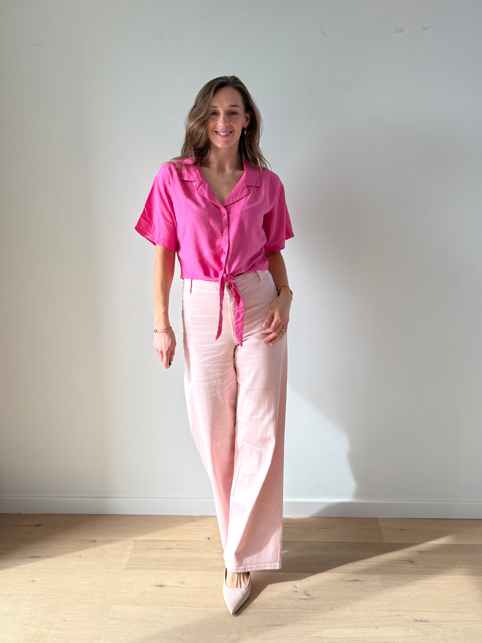 JDY Caya Top Pink