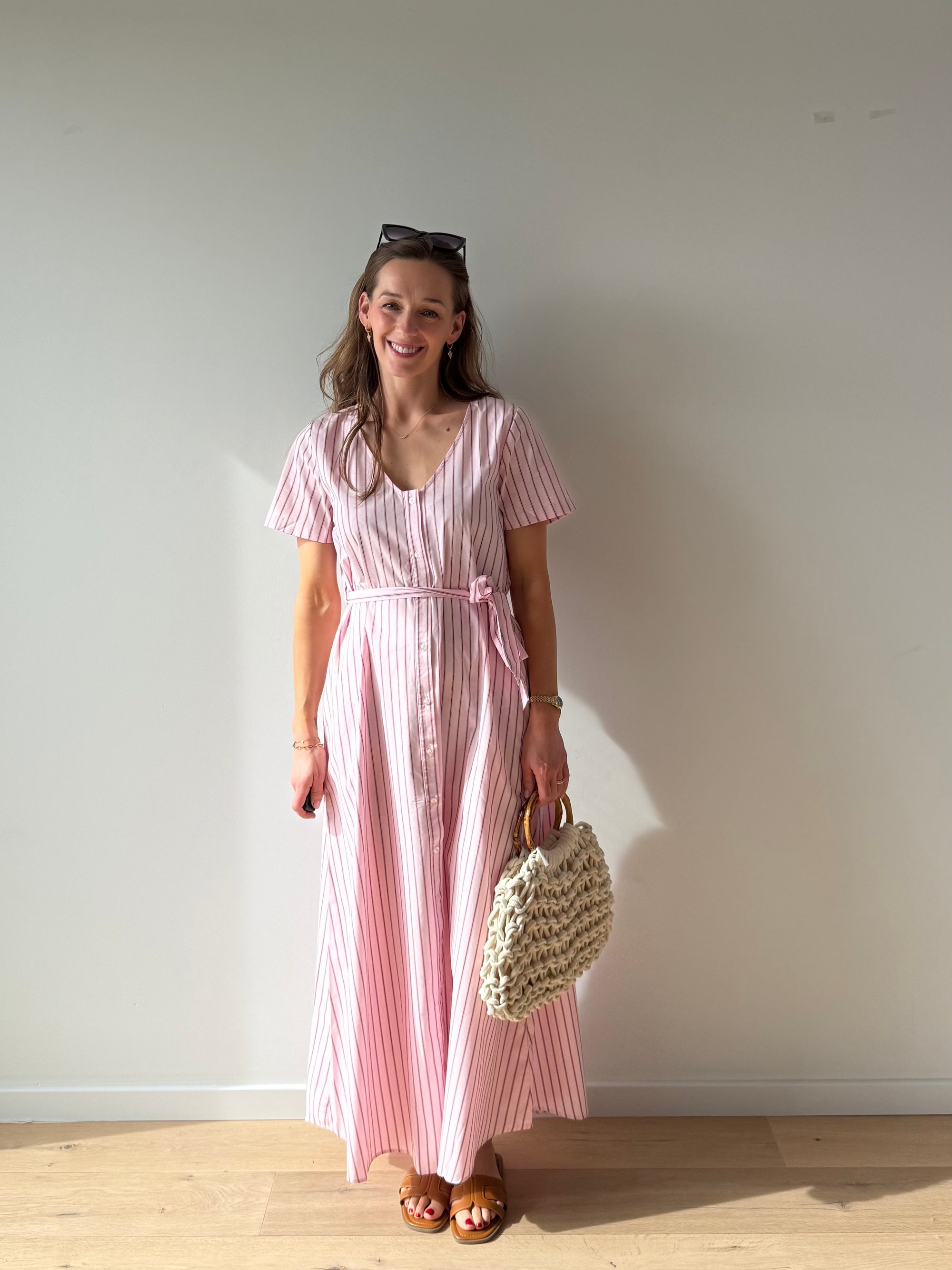JDY Mio Maxi dress Pink