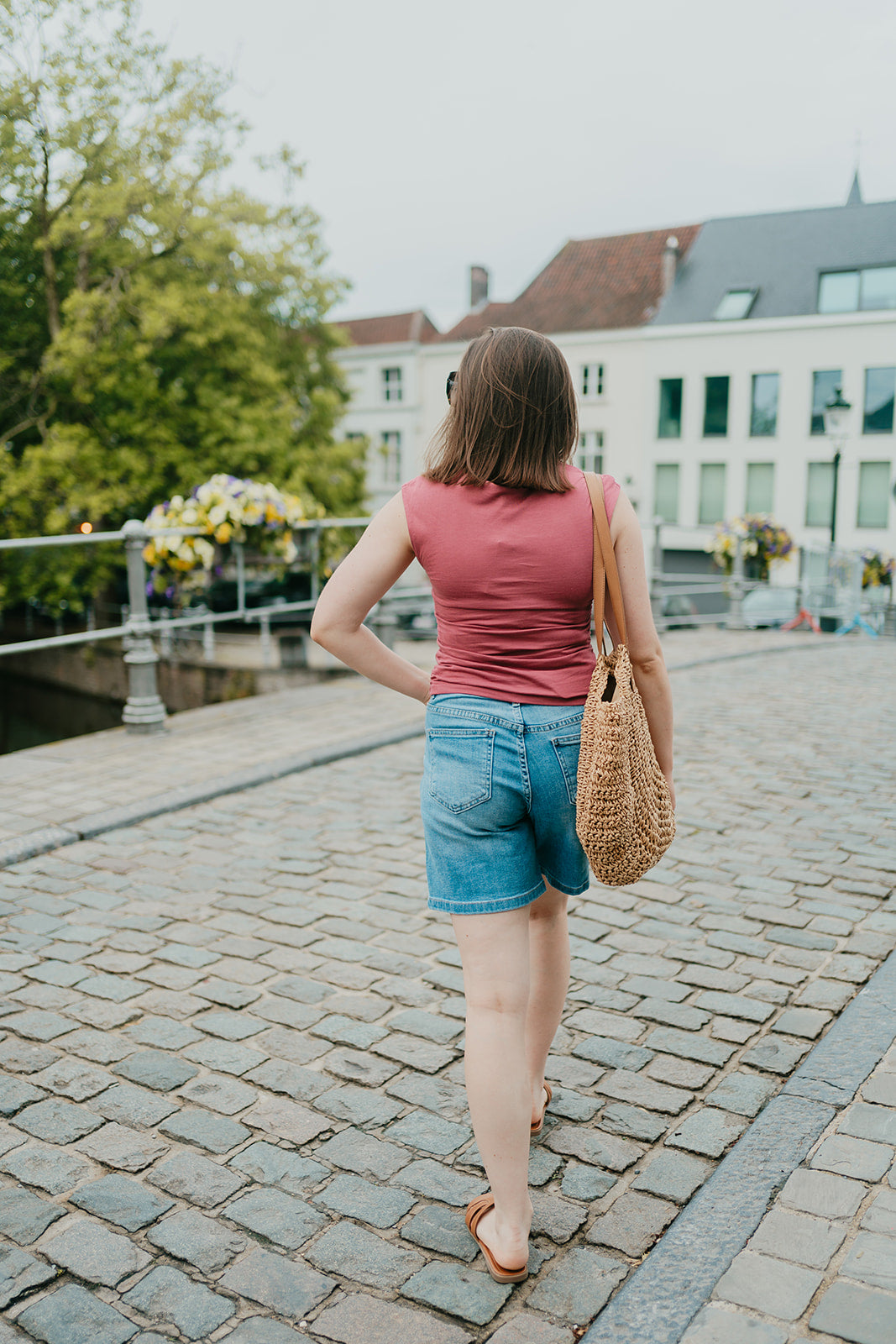Bermuda jeans short