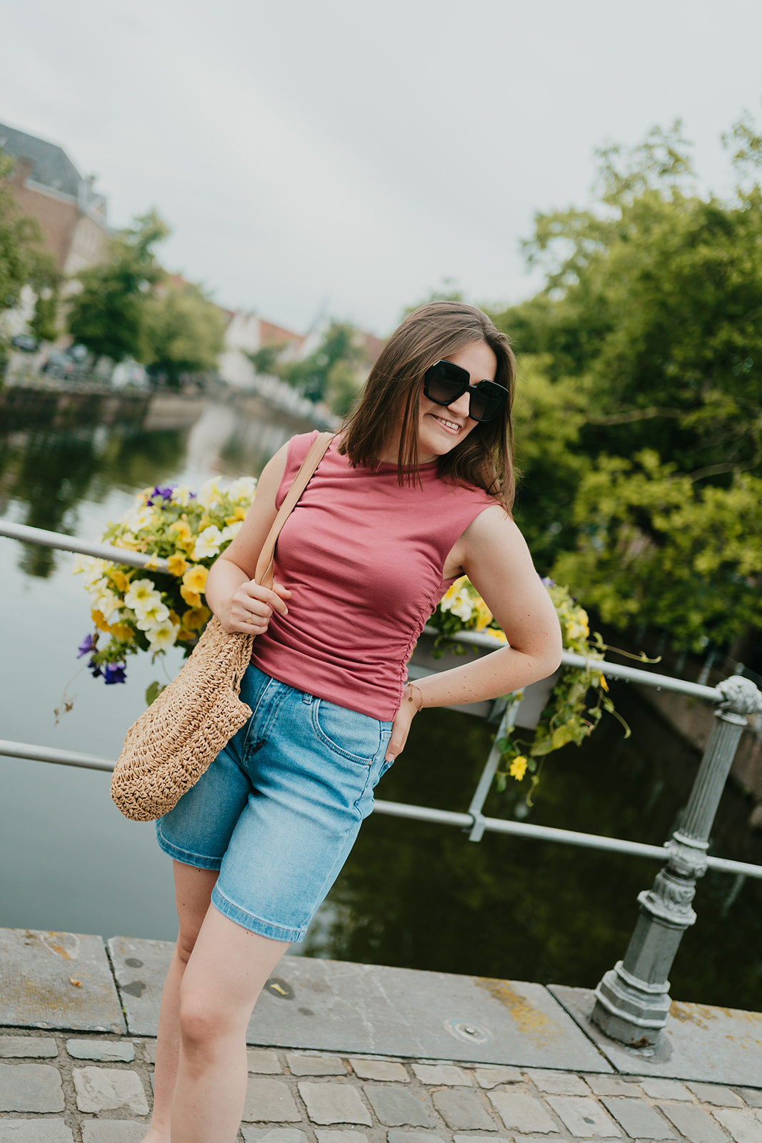 Bermuda jeans short