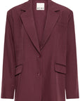 Ichi Fava blazer bordeaux