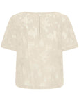 ICHI Mania top beige