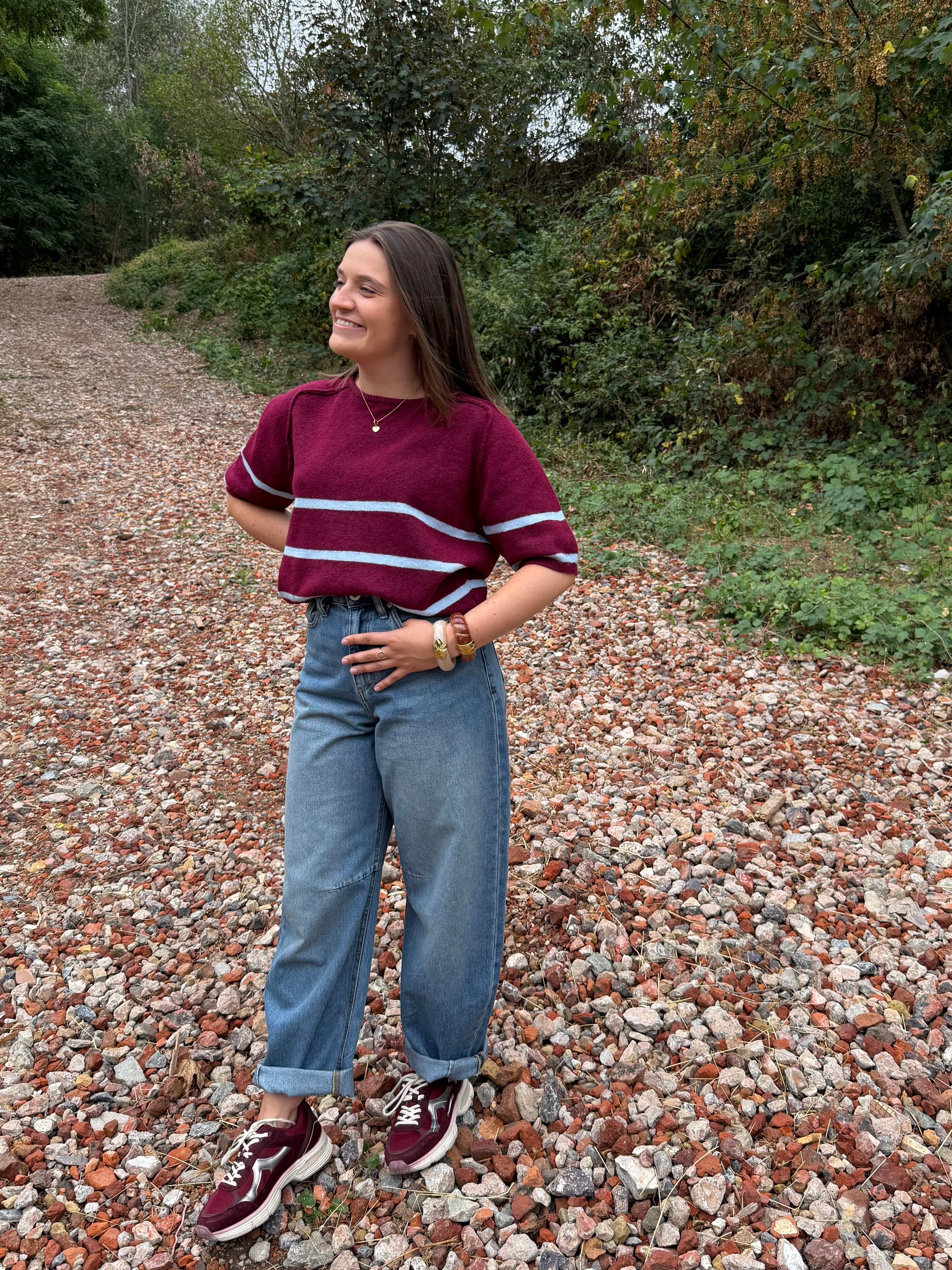 Ichi Milana balloon jeans