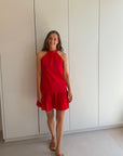 Mila dress red TU
