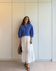 Ichi Jalba Blouse Blue