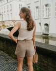 Lucie taupe short