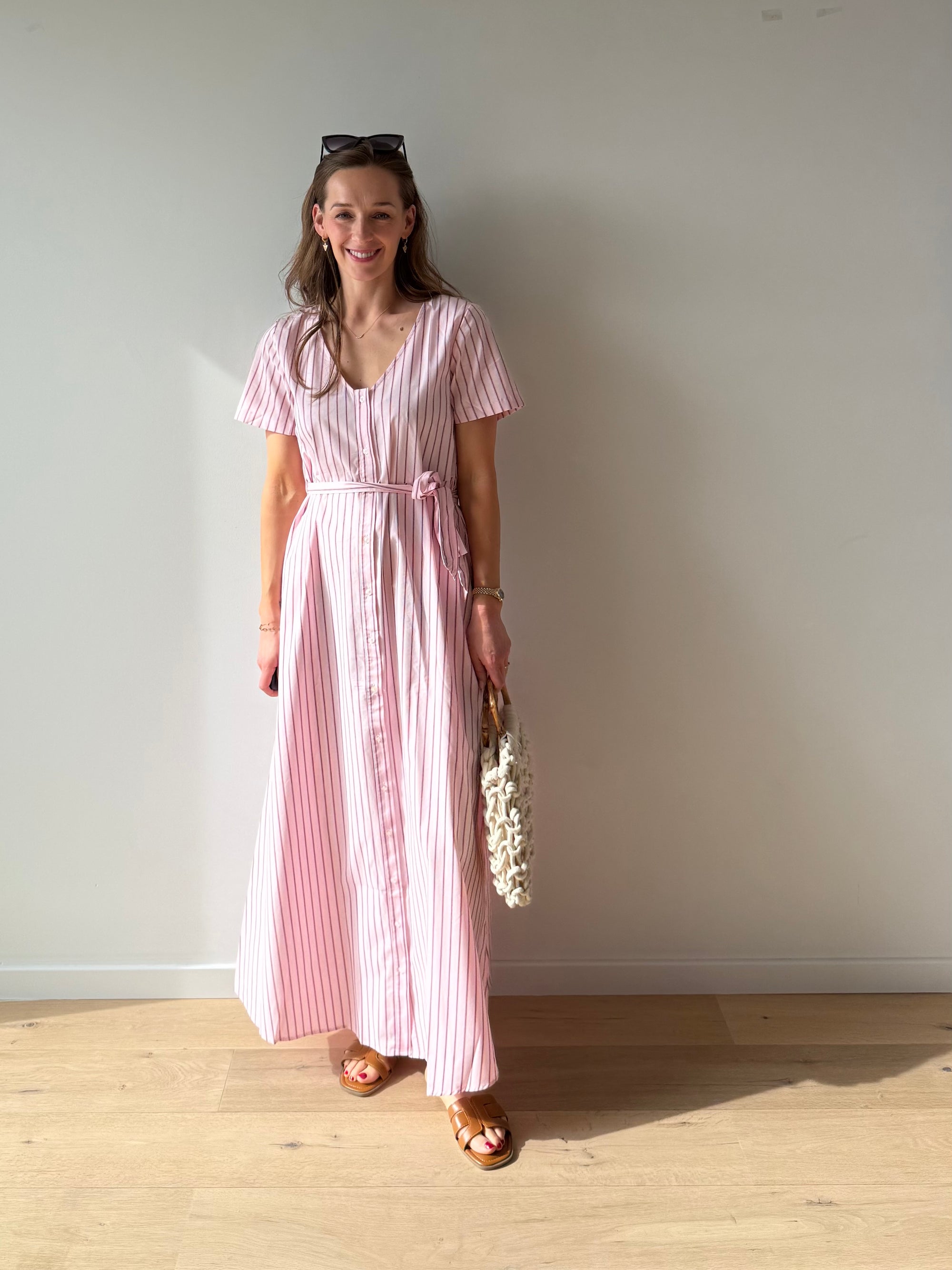 JDY Mio Maxi dress Pink