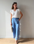 JDY Martha Button Pullover White