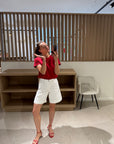 Oni T-shirt red