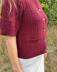 JDY Tikka Cardigan Bordeaux