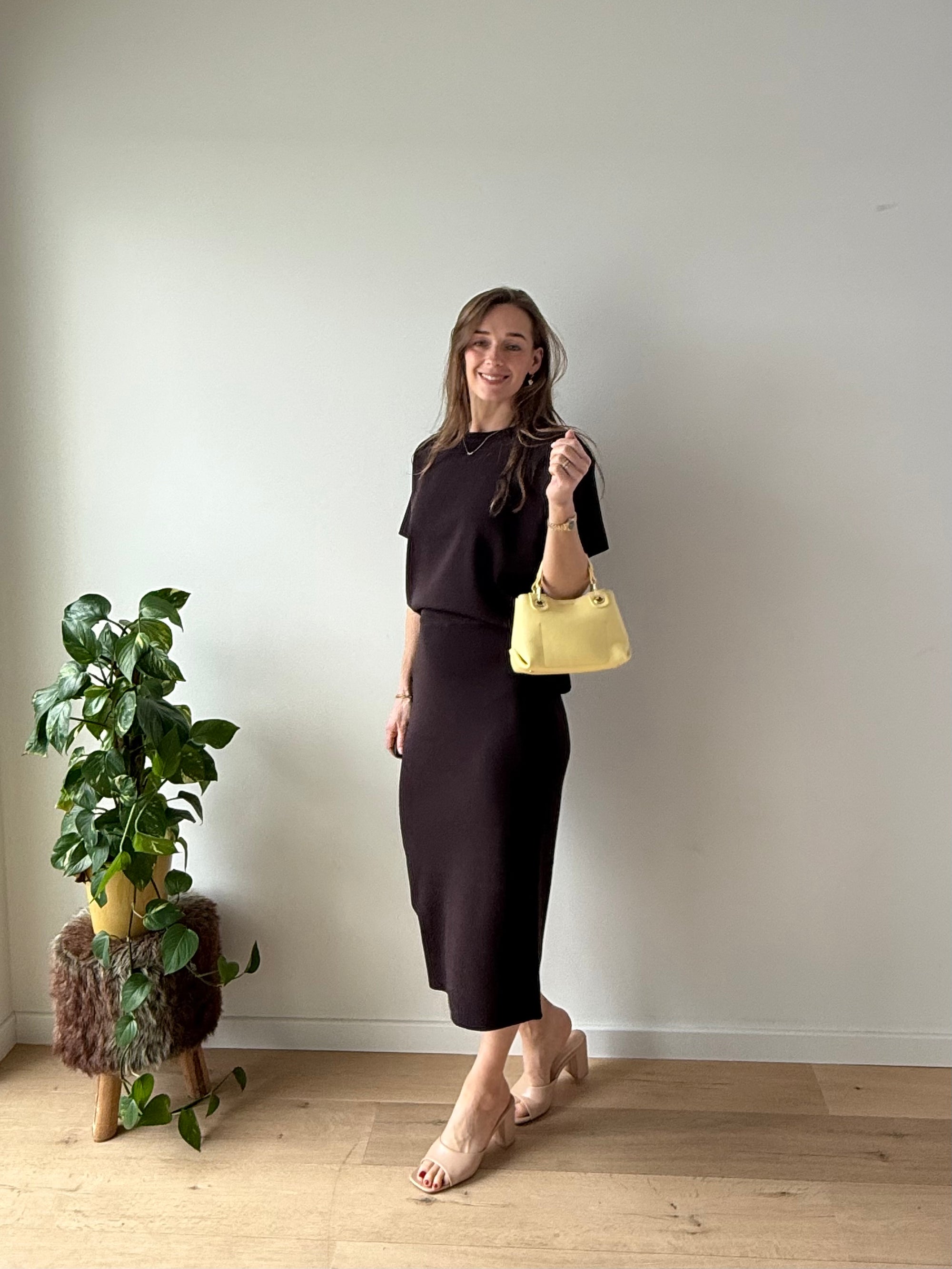 JDY Astra Knit Brown