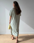JDY Terry dress Blue/Yellow