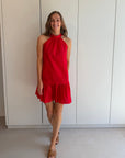 Mila dress red TU