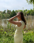 Jdy Yaya tank top yellow