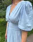 JDY Nora dress blue