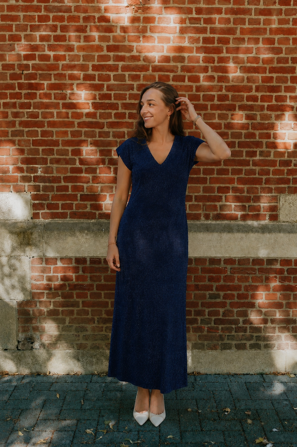 Lizzie blue dress glitter TU