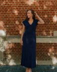 Lizzie blue dress glitter TU