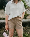Lucie taupe short