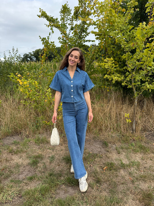 Daphnea jeans vest