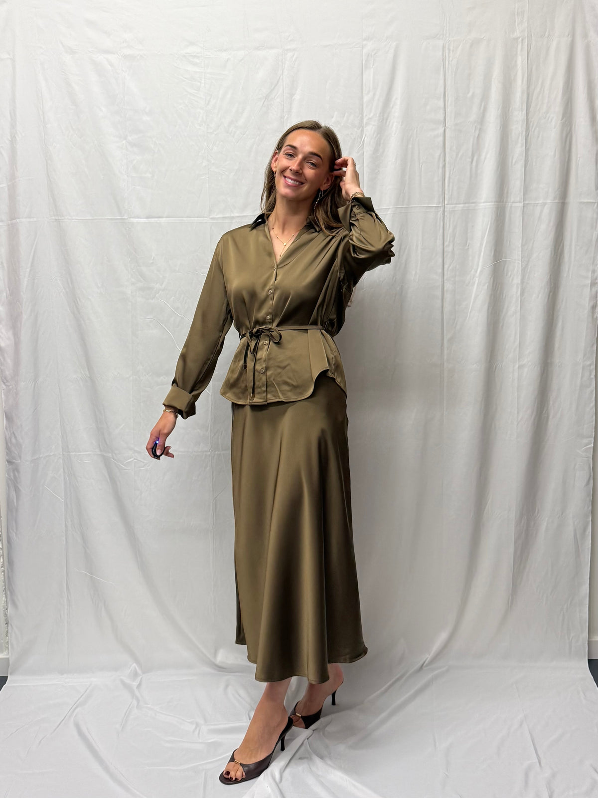 JDY Aria blouse teak