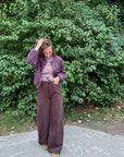 JDY Nia jacket aubergine