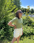 JDY Beauty top green