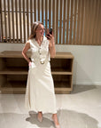 Jdy Milan linnen skirt