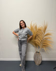 Jdy vanessa midwaste jeans grey