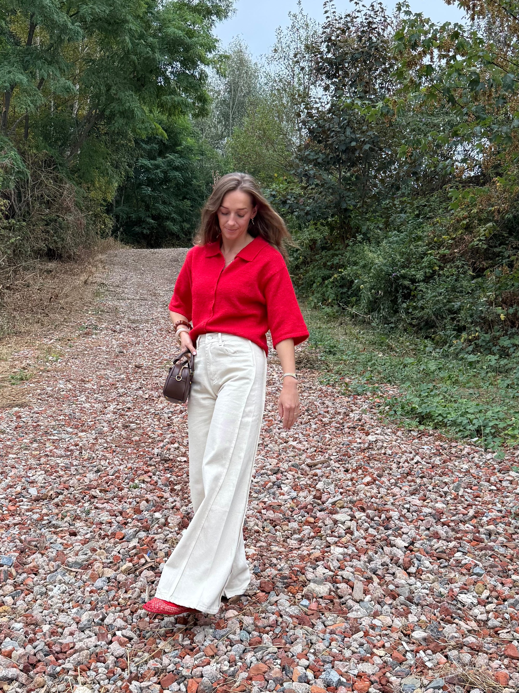 Ichi Kamara knit rood