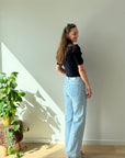 JDY Astra off shoulder knit Blue