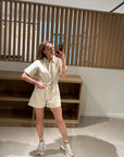 Lina jumpsuit beige