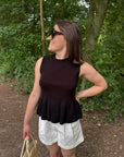 JDY Rhea top zwart