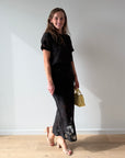 Ichi Mania Skirt Black