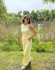 Jdy Yaya tank top yellow