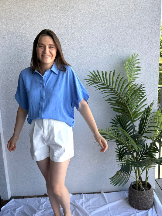 Suze Blouse Blue TU