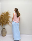JDY Aya Maxi Skirt Blue