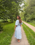 JDY Nora dress blue