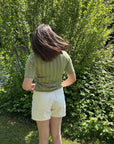 JDY Beauty top green