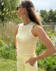 Jdy Yaya tank top yellow