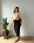 Joni Orange blouse