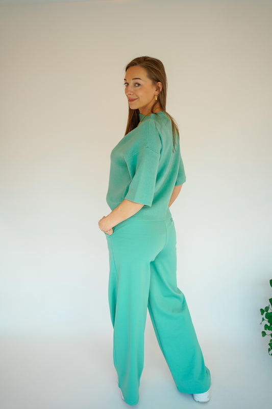 Ichi Kate pants green