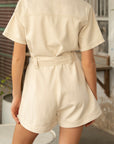 Lina jumpsuit beige