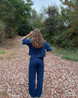 Denim set dark blue
