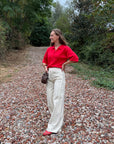 Ichi Kamara knit rood
