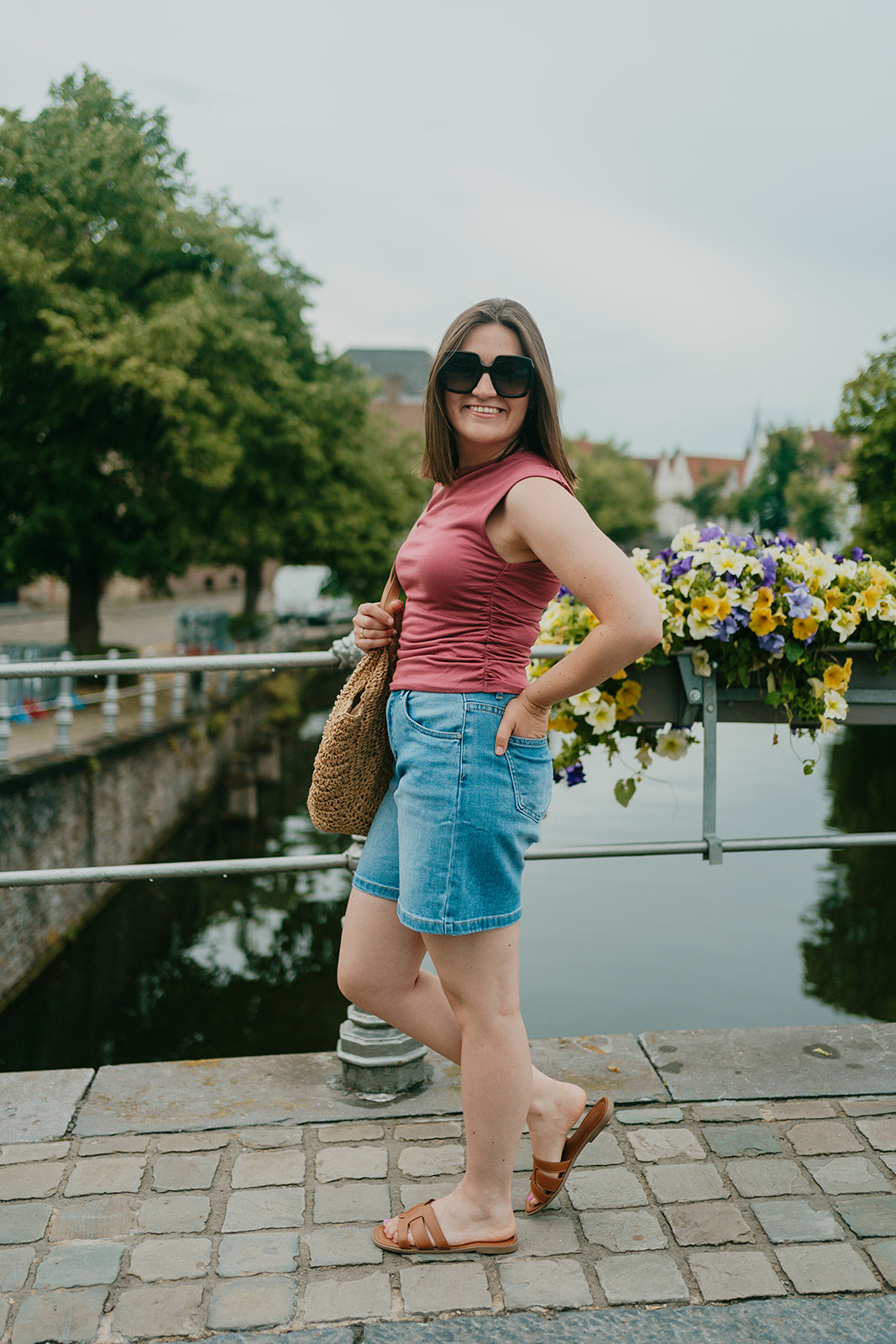 Bermuda jeans short