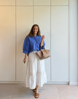 Ichi Jalba Blouse Blue