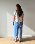 JDY Martha Button Pullover White